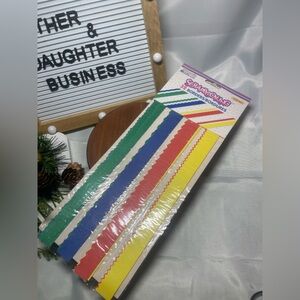 Colorful Scrapbook Borders Set